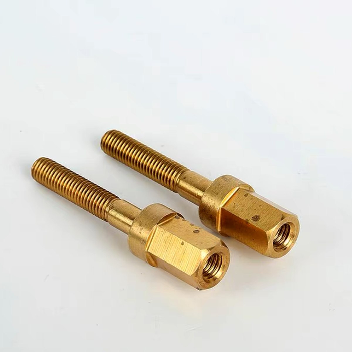 CNC Brass Threaded Fitting Custom — EKINSUN custom manufacturing case photo