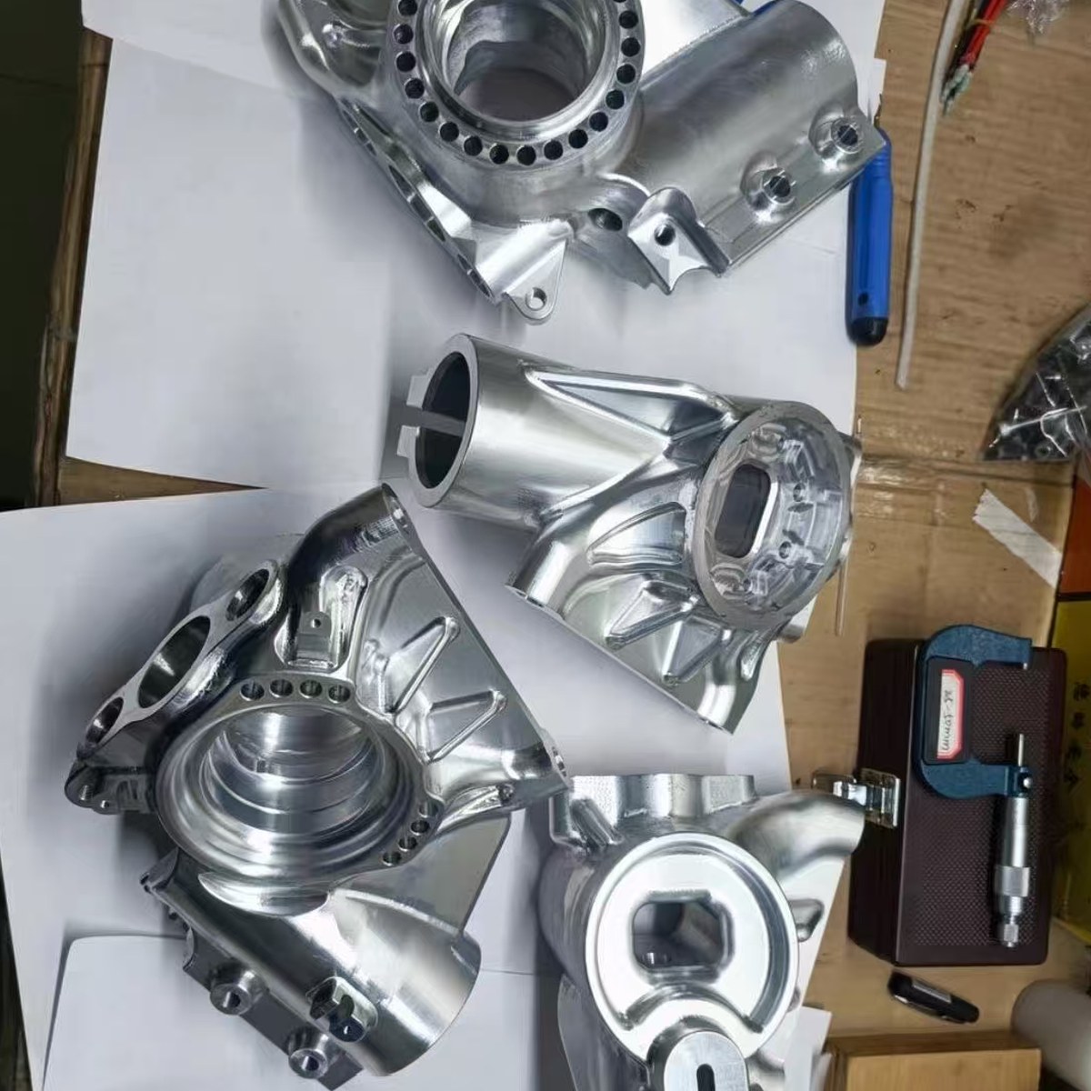 CNC Turbo Compressor Housing Batch — EKINSUN custom manufacturing case photo