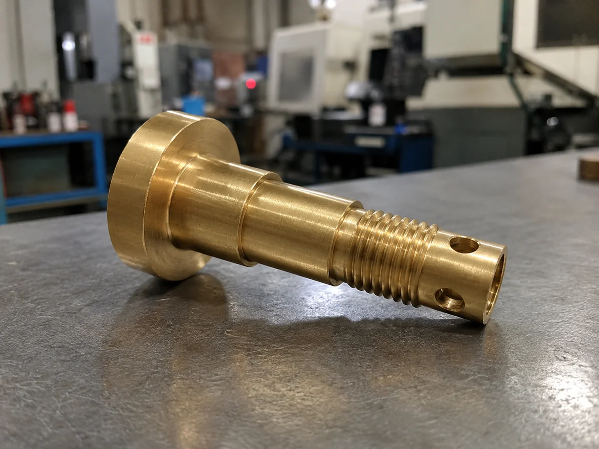 Custom brass flanged banjo bolt for fuel and low pressure service by EKINSUN