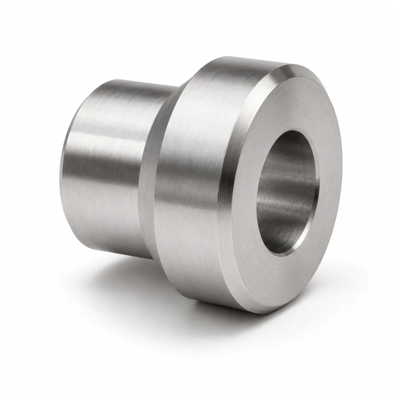 Stepped bushing machined from stainless steel — EKINSUN