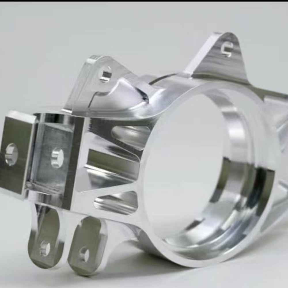 5Axis CNC Aluminum Motor Mount — EKINSUN custom manufacturing case photo