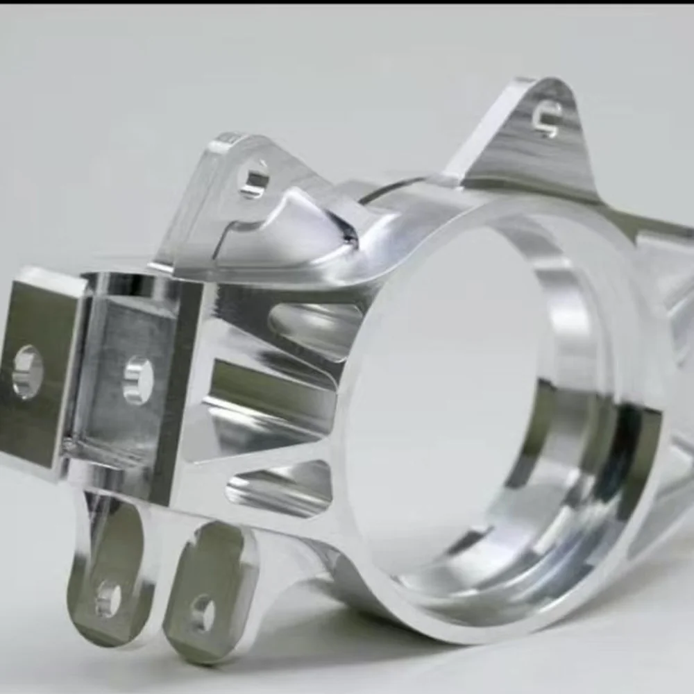 5Axis CNC Aluminum Motor Mount — EKINSUN custom manufacturing case photo