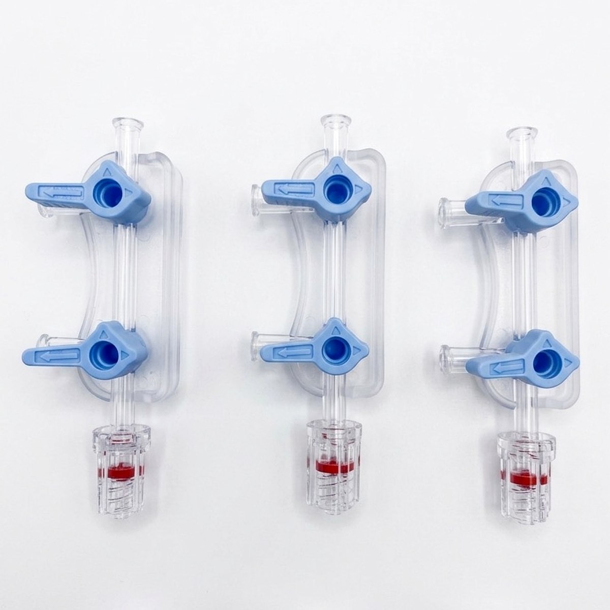 IV Manifold 3Port Stopcock Assembly — EKINSUN custom manufacturing case photo