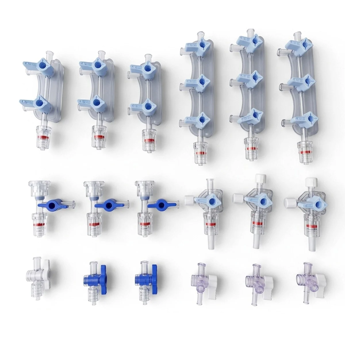 Full range of medical stopcocks and manifold configurations — EKINSUN injection molding