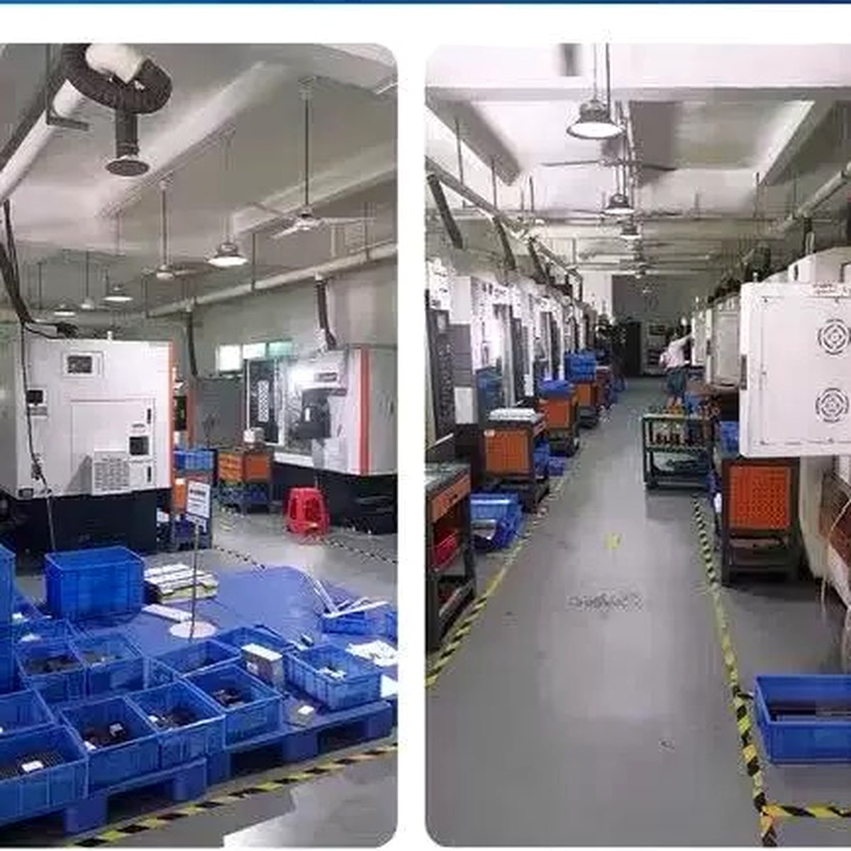 CNC Tooling Rack Workshop Overview — EKINSUN custom manufacturing case photo